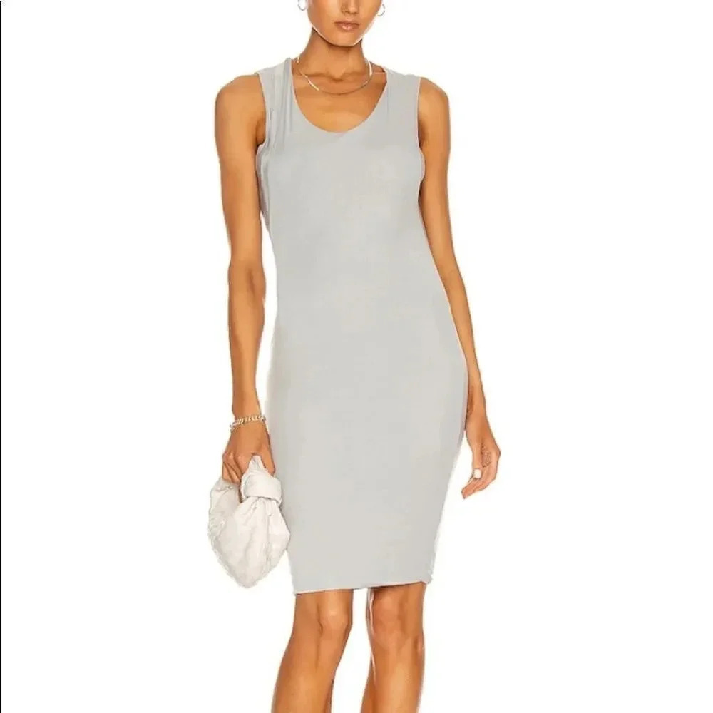 John Elliott TWIST MUSCLE MINI DRESS